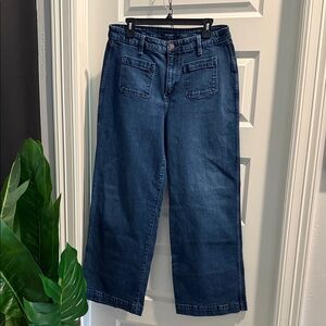 Old Navy Dark Blue Flare Extra High Rise Jean